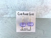 Handblown Glass Bead Hook Earrings