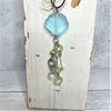 Handblown Glass Seashell & Beads Necklace