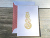 Snowman Card - Snowman Note Card - Snowman Stationery - Christmas Card - Holiday Card - Thank You Card -Holiday Note Card-Holiday Stationery
