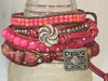 Pink Jade Bracelet - Pink Double Wrap - Jade Jewelry - Pink Jade Jewelry - Jade Bracelet - Beaded Bracelet - Pink Bracelet - Women's Jewelry