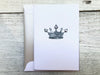 Princess Note Cards - Princess Stationery - Princess Cards - Crown Stationery - Crown Cards - Crown Note Cards - Birth Announcement