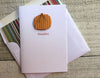 Pumpkin Cards - Pumpkin Note Cards - Pumpkin Stationery - Thanksgiving Cards - Fall Cards - Fall Stationery- Fall Note Cards-Thank you Cards