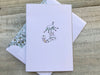 Stocking Note Card - Stocking Card - Stocking Stationery - Holiday Cards - Holiday Note Cards - Christmas Cards - Christmas Note Cards