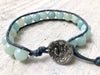 Amazonite Wrap Bracelet (Mermaid's Treasure)