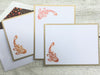 Koi Note Cards - Koi Cards - Koi Stationery - Fish Note Cards - Fish Cards - Fish Stationery - Flat Note Cards - Koi Invitation